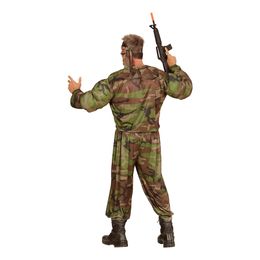 Bildspel - Soldat med Muskler Maskeraddräkt