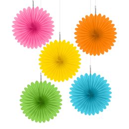 Paperiviuhkat Moniväriset