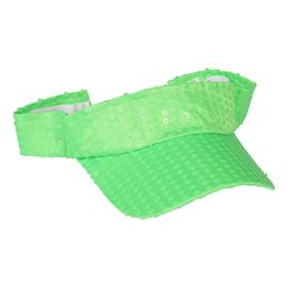 Solskärm med Paljetter Neongrön