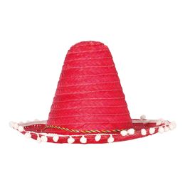Sombrero Lille Rød