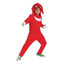 Sonic Knuckles Barn Karnevalskostyme