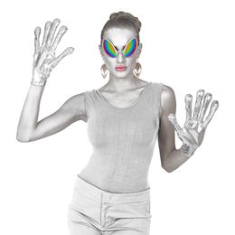 Lysbildefremvisning - Space Alien Hansker