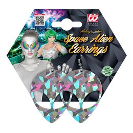 Bildspel - Space Alien Örhängen