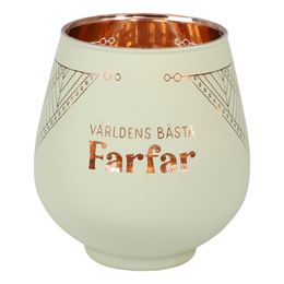 Bildspel - Ljuslykta Spegelglas med Text