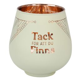 Bildspel - Ljuslykta Spegelglas med Text