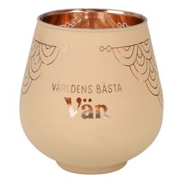 Bildspel - Ljuslykta Spegelglas med Text