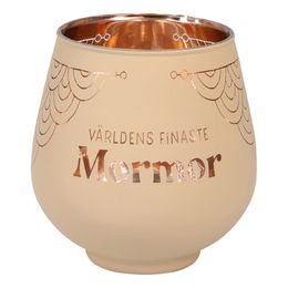 Bildspel - Ljuslykta Spegelglas med Text