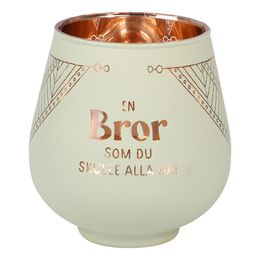 Bildspel - Ljuslykta Spegelglas med Text