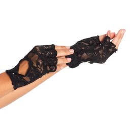 Spetshandskar Svarta Deluxe