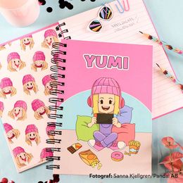 Bildspel - Spiralblock Yumi & Tomu