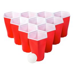 Bildspel - Hexagon Beer Pong Kit