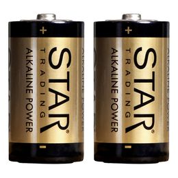 ST Power Alkaline C-batterier