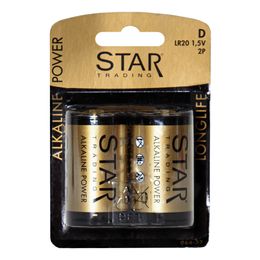 Bildspel - ST Power Alkaline D-Batterier