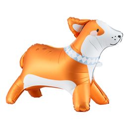 Stående Folieballon Corgi
