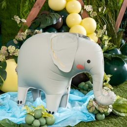 Bildspel - Stående Folieballong Elefant