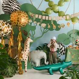 Bildspel - Stående Folieballong Giraff