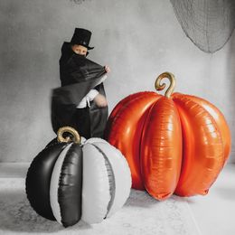 Diaesitys - Seisova folioilmapallo kurpitsa DIY