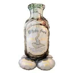 Pystyssä seisova folioilmapallo Witch's Brew