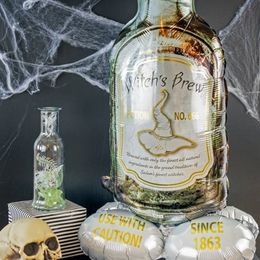 Diaesitys - Pystyssä seisova folioilmapallo Witch's Brew