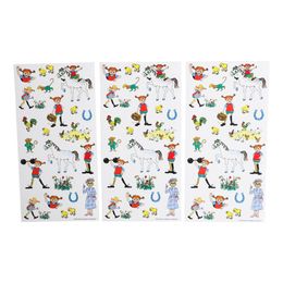 Bildspel - Stickers Påsk Pippi Långstrump