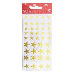 Stjerne Klistermærker Guld