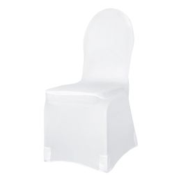 Stolsöverdrag Vit