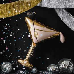 Bildspel - Stor Folieballong Martini Glas