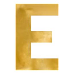 Lysbildefremvisning - Stor Speilbokstav Gull