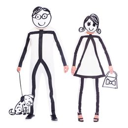 Lysbildefremvisning - Tændstikmand Kostume