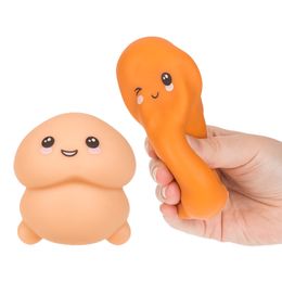 Stressboll Penis med Ansikte