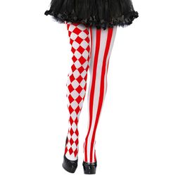 Strumpbyxor Harlequin Röd Deluxe