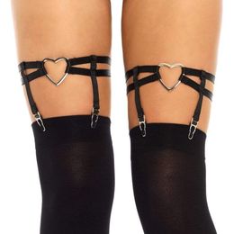 Strumpeband med Clips Hjärta Deluxe