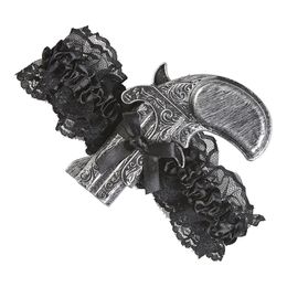 Lysbildefremvisning - Strømpebånd med Pistol