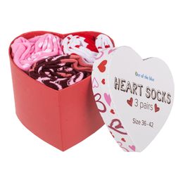 Strømper Hjerter i Gaveæske