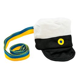 Studentmössa med Blå/Gult Band