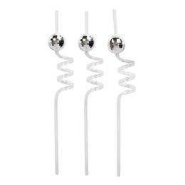 Sugerør Diskokugler