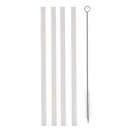 Sugrör i Glas med Borste