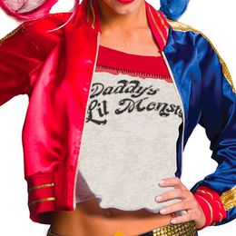Lysbildefremvisning-Suicide Squad Harley Quinn Karnevalskostyme-3