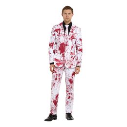 Suitmeister Bloody Suit White Kostym