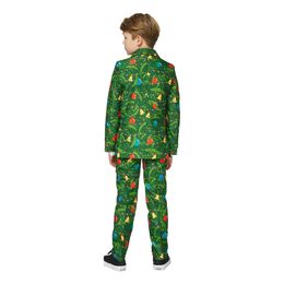 Bildspel - Suitmeister Boys Christmas Green Tree Light Up Kostym