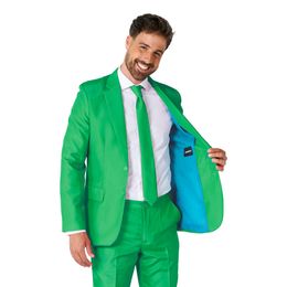 Lysbildefremvisning - Suitmeister Grønt Jakkesæt