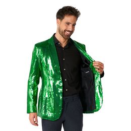 Lysbildefremvisning - Suitmeister Pailletjakke Grøn