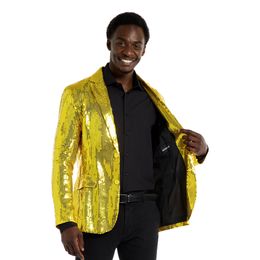 Bildspel - Suitmeister Paljettkavaj Gul