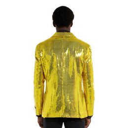Bildspel - Suitmeister Paljettkavaj Gul