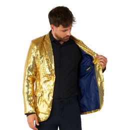 Lysbildefremvisning - Suitmeister Pailletjakke Gold