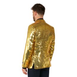 Lysbildefremvisning - Suitmeister Pailletjakke Gold