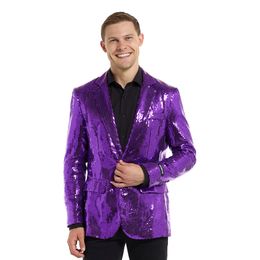 Bildspel - Suitmeister Paljettkavaj Lila