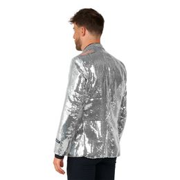 Lysbildefremvisning - Suitmeister Pailletjakke Sølv