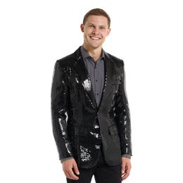 Suitmeister Paljettjakke Svart