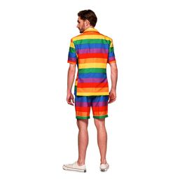 Lysbildefremvisning - Suitmeister Rainbow Shorts Jakkesæt